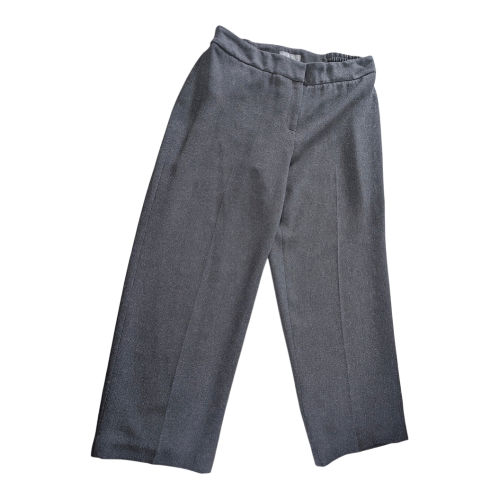 Kate Hill Gray Dress Pants Size 14 W Petite